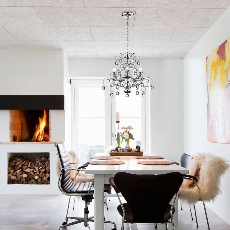 Ada 5-Light Crystal Chandelier