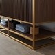 preview thumbnail 7 of 9, Donostia 60" Vanity in Walnut with stone countertop Without Mirror