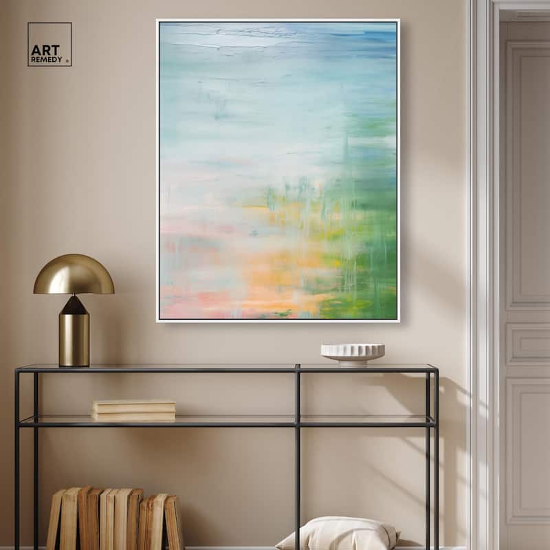 Peaceful Shore Canvas by Art Remedy