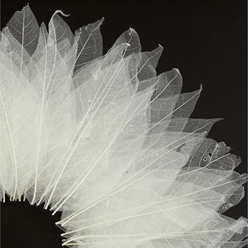 White Polystone Natural Shadow Box Art 24 x 24 x 2 - 24 x 2 x 24