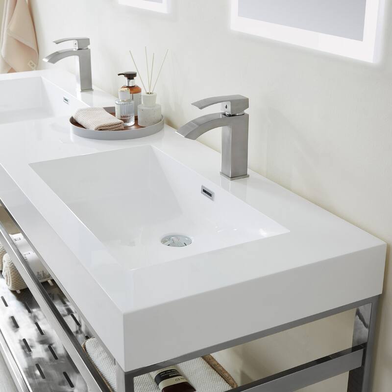 Miseno MV702872 Ablitas 72" Free Standing Double Basin Vanity Set with