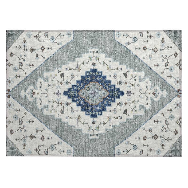 Machine Washable Indoor/ Outdoor Global Marrakesh Chantille Rug