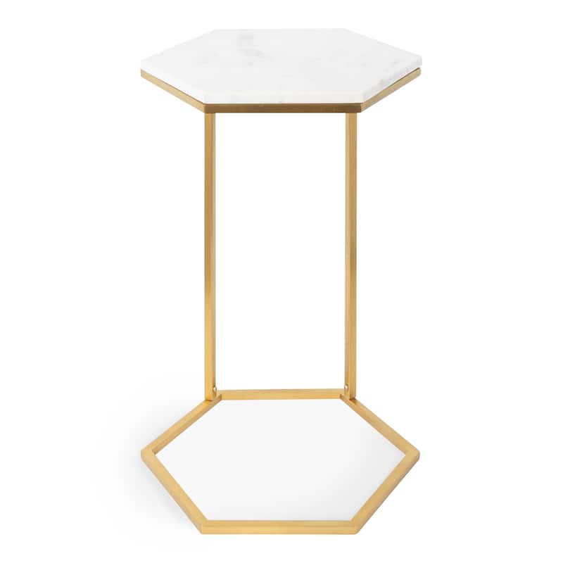 Kate and Laurel Trillion Metal Accent Table