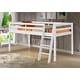preview thumbnail 6 of 6, Roxy Solid Wood Twin Junior Loft Bed White