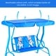 preview thumbnail 7 of 8, Costway Kids Patio Swing Chair Children Porch Bench Canopy 2 Person