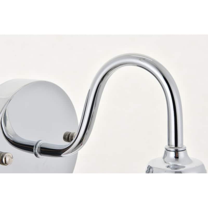 Elegant Lighting Etude Single Light 8" Tall Bathroom Sconce