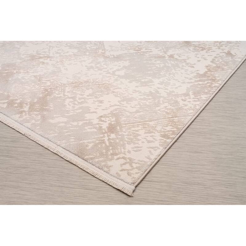 Ladole Rugs Abstract Pattern Home Decor Indoor Cream Area Rug
