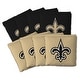 preview thumbnail 1 of 3, New Orleans Saints NFL Dual Sided Pro Stop & Slide Cornhole Bags
