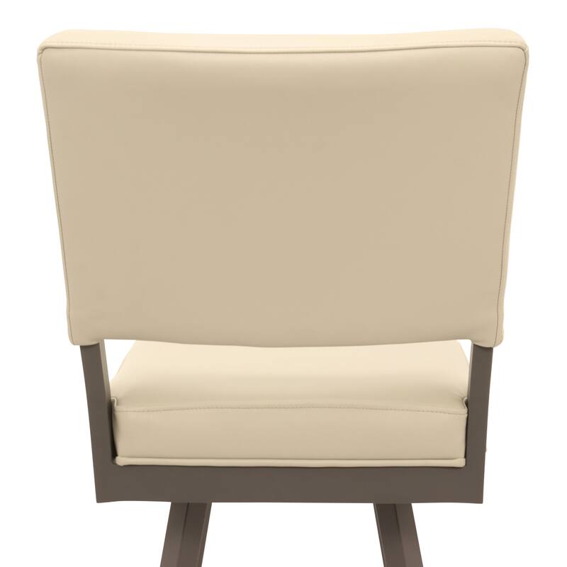 Tempo Furniture Emerson Swivel 26" Counterstool w/ Fully Welded Metal Frame (Commercial Grade) by Furnish Theory (Var. Colors)