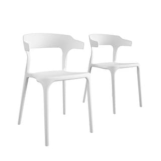 The Novogratz Poolside Felix Stackable Dining Chairs