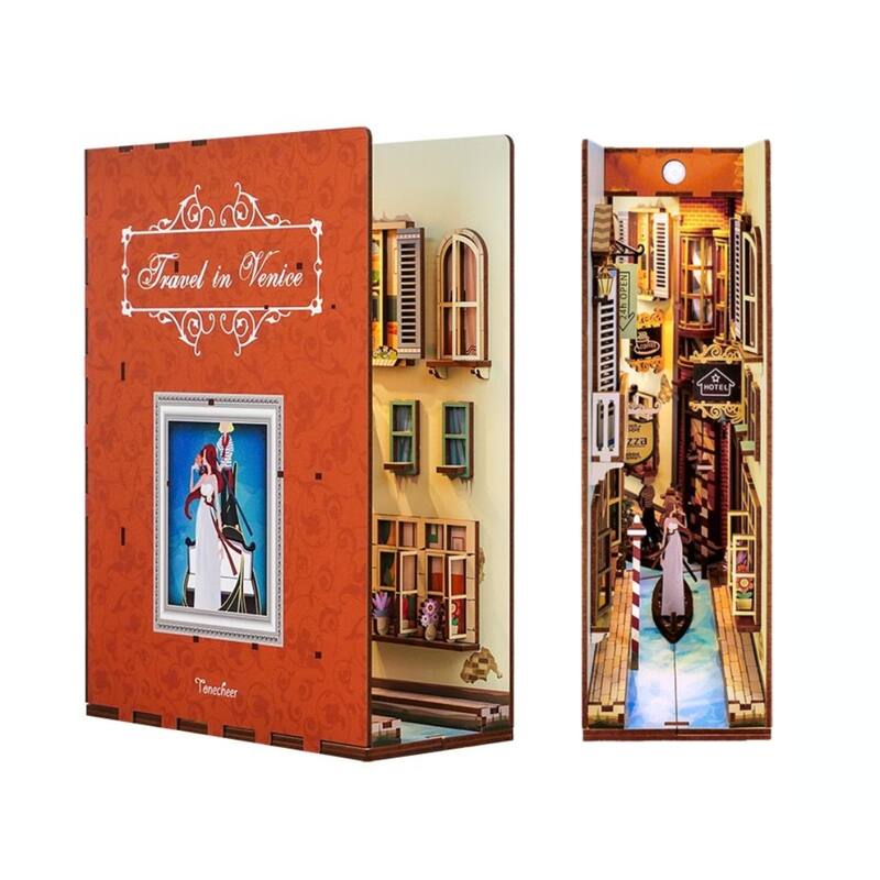 DIY 3D Book Nook Kit - Travel in Venice 127pcs