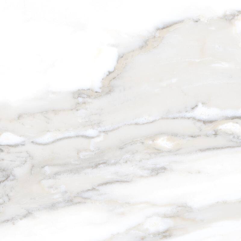 Merola Tile Ella Hill Calacatta 17-3/4" x 17-3/4" Ceramic Floor and Wall Tile