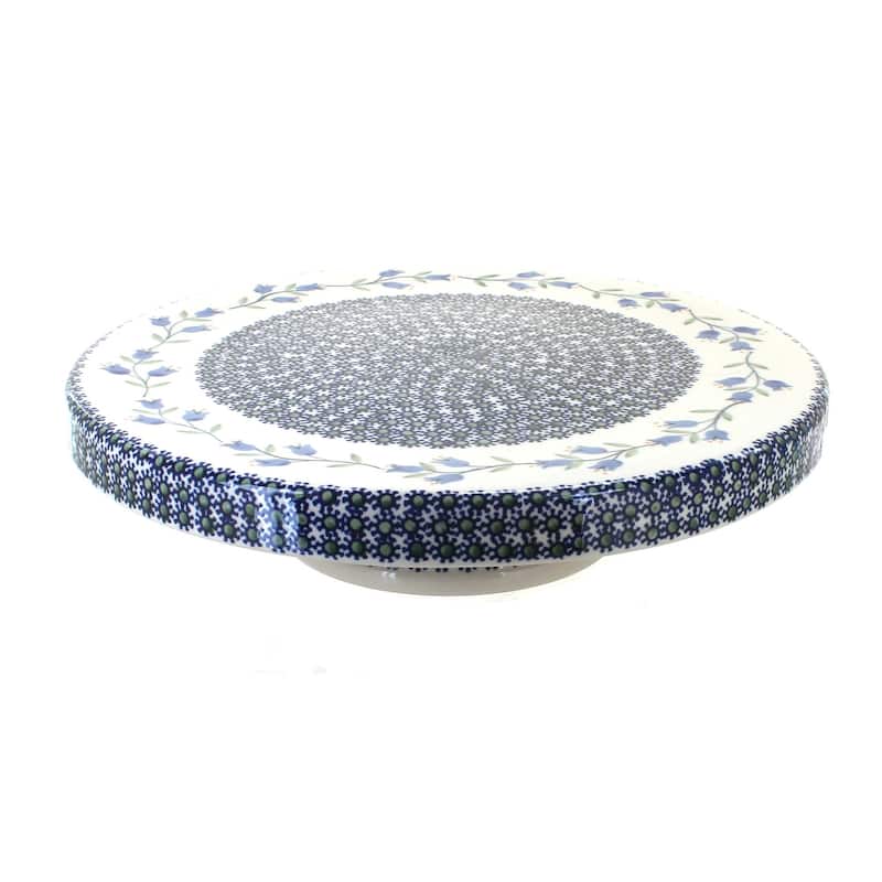 Blue Rose Polish Pottery N007 Manufaktura Dual Dish