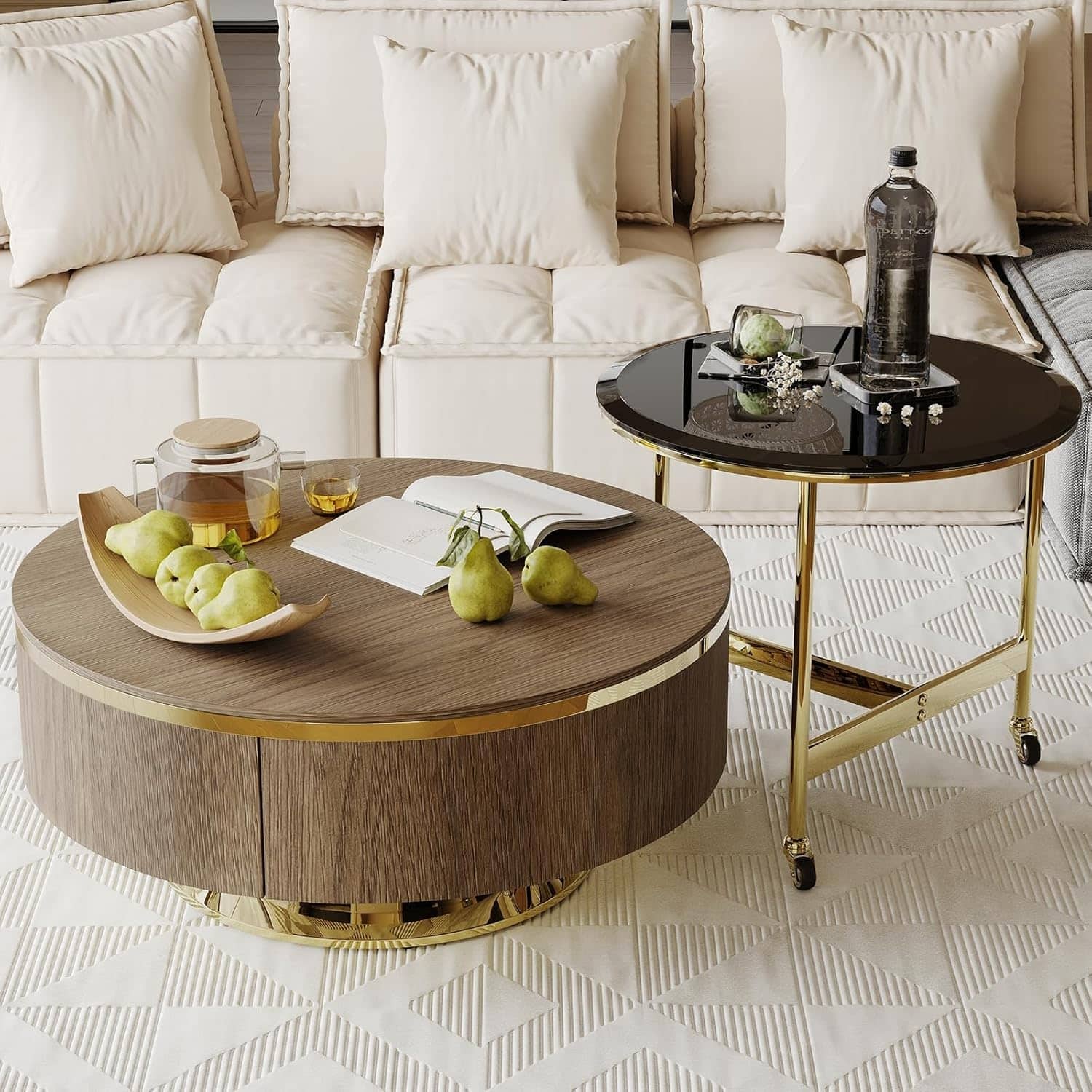 Option Walnut and Gold