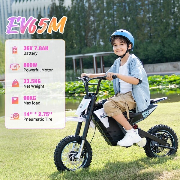 800w 36v electric dirt bike best sale