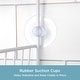 preview thumbnail 12 of 11, Kenney Rust-Resistant 2-Tier Small Hanging Shower Caddy - White