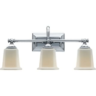 Nicholas 3-Light Bathroom Vanity Light in Polished Chrome