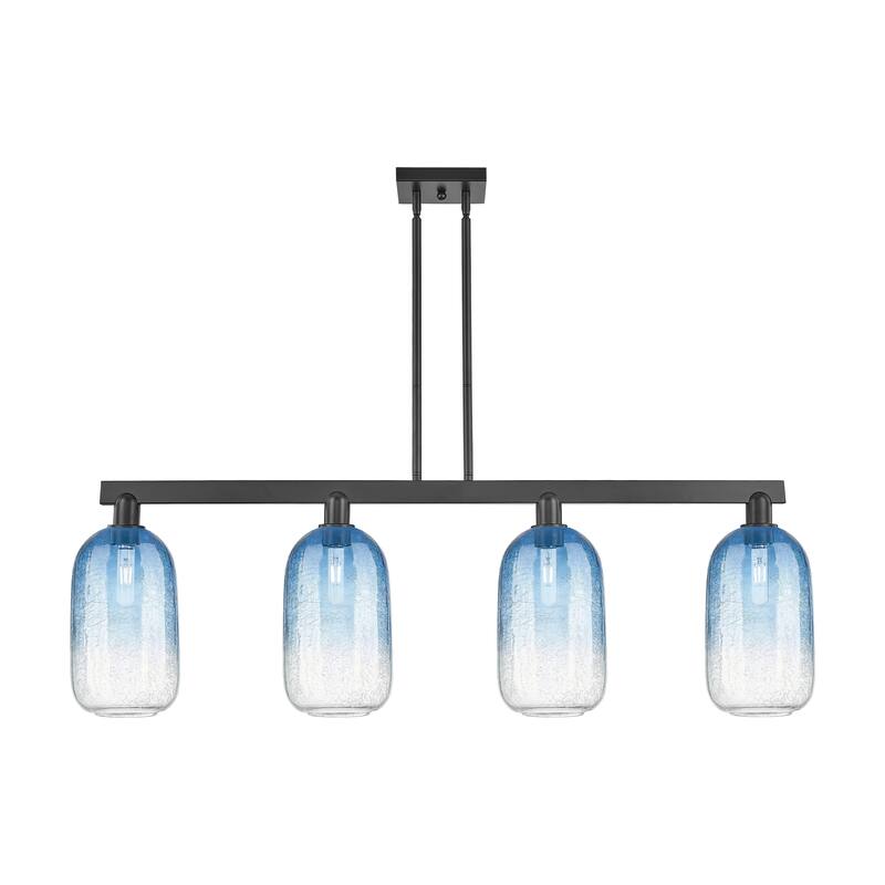 Innovations Lighting Urban Downtown - Brookhaven Cloche - 4 Light 48" Stem Hung Island Light