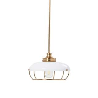 Robert Stevenson Lighting Presley - Caged Dome Ceiling Light - 13.0"L x 13.0"W x 8.9"H