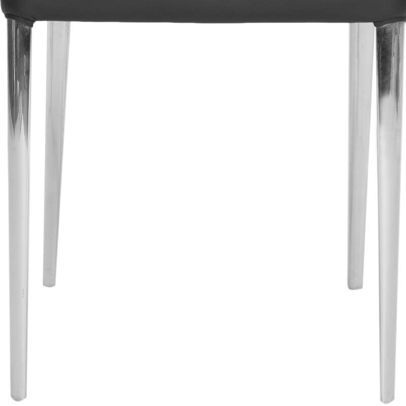 SAFAVIEH Haruko Mid Century Dining White Dining Chair (Set of 2) - 22.5" x 17.8" x 34.8" - 23Wx18Dx35H