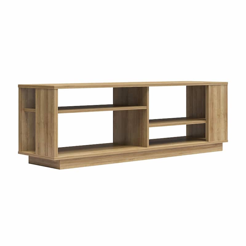Ameriwood Home Novaris Contemporary TV Stand for TVs up to 60" - Natural
