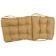 preview thumbnail 35 of 61, Multi-section Tufted Outdoor Seat/Back Chair Cushion (Multiple Sizes)