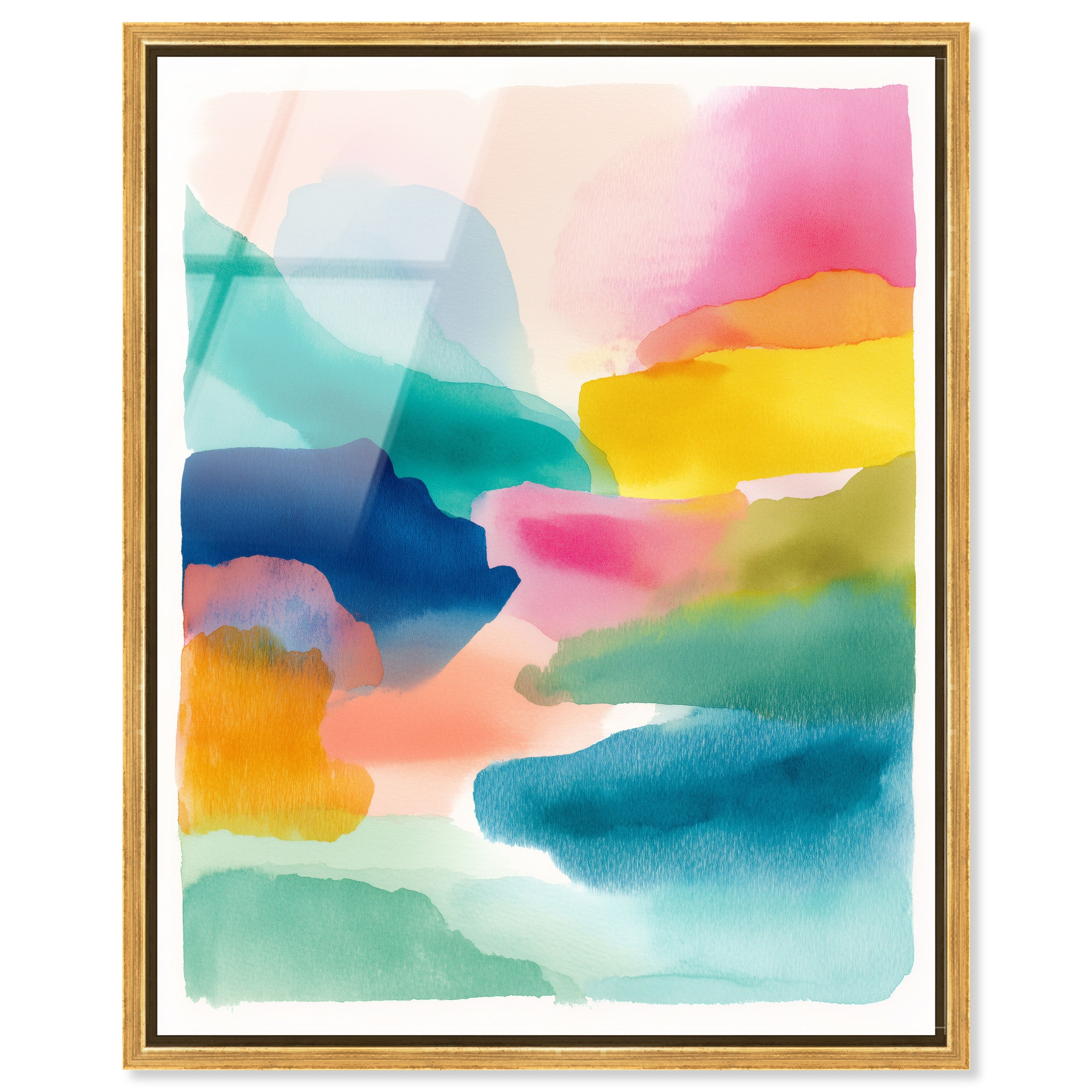 Dreamy Vistas III Whimsy Coastal Art Acrylic Print by Art Remedy
