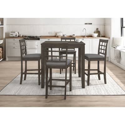 5-pieces Counter Dining Table and Chair