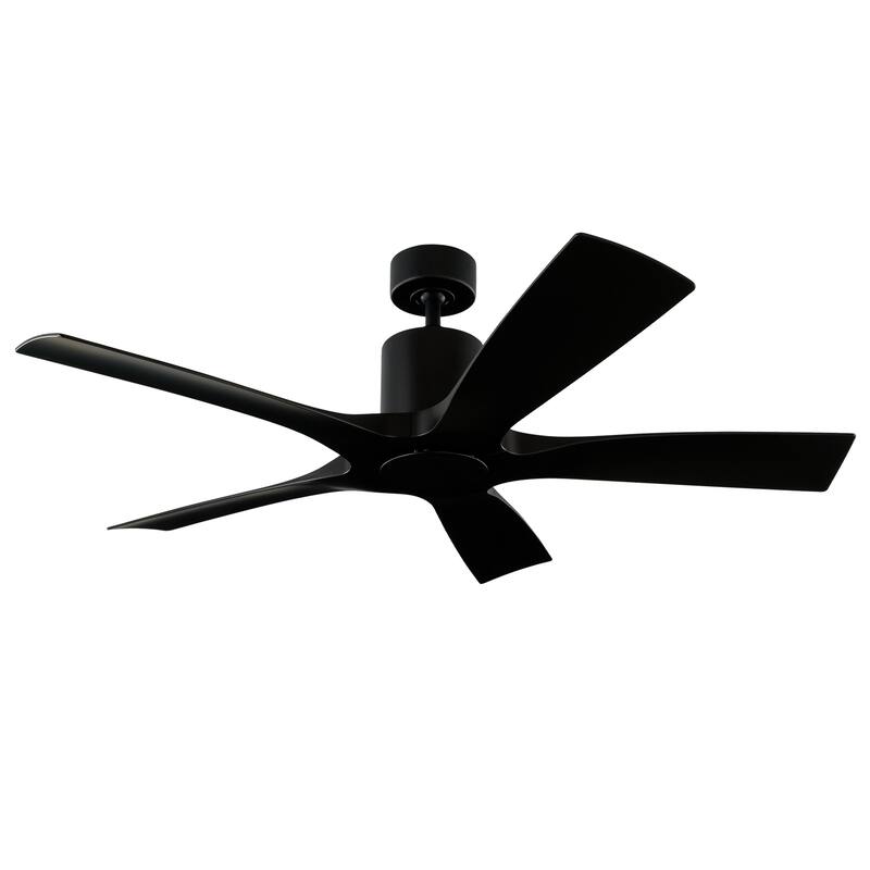 Aviator Indoor and Outdoor 5-Blade Smart Ceiling Fan 54in with Remote Control (Light Kit Sold Separately)