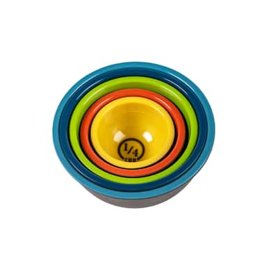 Prepara Two-Tone Melamine Pinch Bowl (5-Piece) - 5-Piece