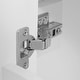 preview thumbnail 40 of 53, GDFStudio - Cielo 24" Bathroom Vanity with Ceramic Sink, 2 Soft Close Drawers, Door & Storage Racks