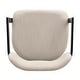 preview thumbnail 25 of 26, Upholstered Dining Chairs Set of 2, Fabric & Metal Frame