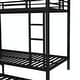 preview thumbnail 14 of 51, Metal Bunk Bed with Twin Size Trundle
