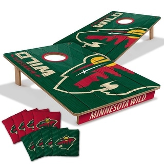 Minnesota Wild NHL Tailgate Cornhole Board Set