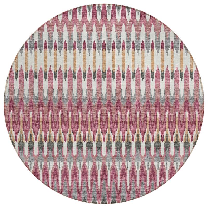 HomeRoots Southwestern Transitional Rectangle Outdoor Rug