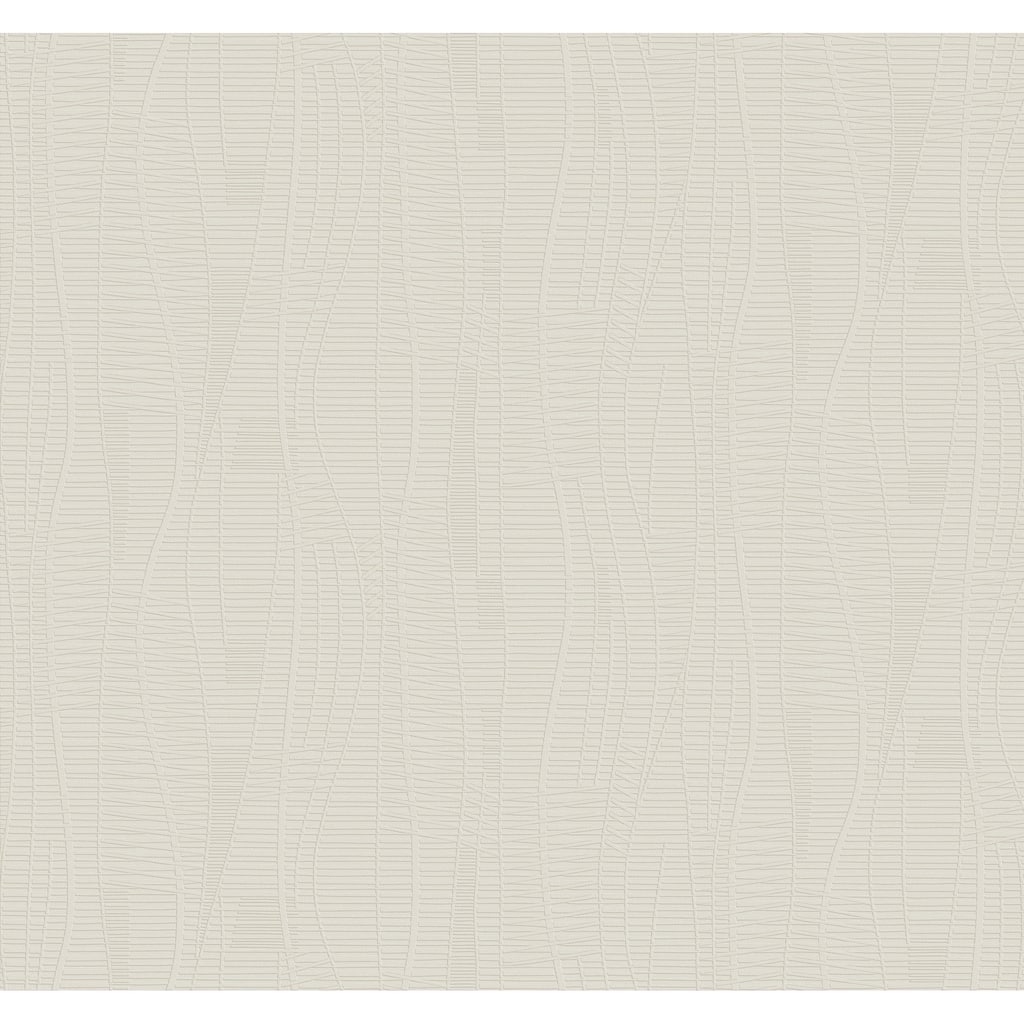 Warner Amir Light Grey Embossed Wallpaper