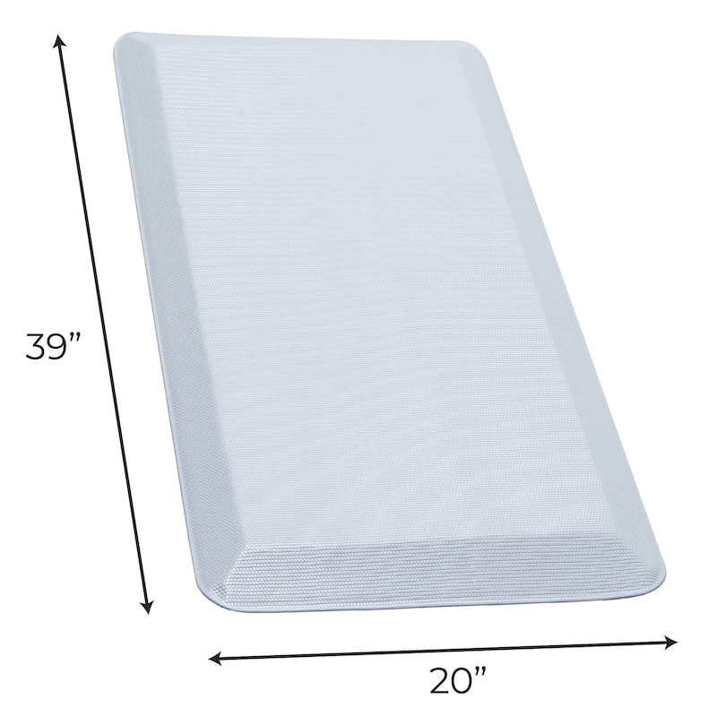 Linery & Co. Anti Fatigue Mat Comfortable Thick Padding for Kitchen or Office.