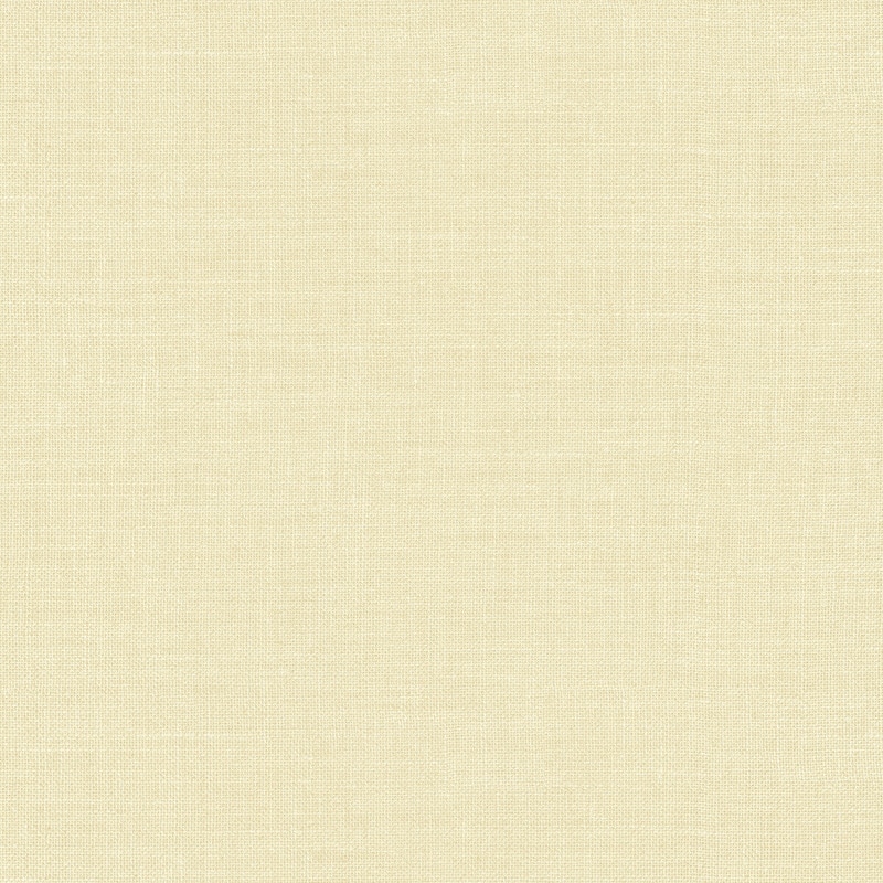 Seabrook Designs Hopsack Embossed Vinyl Unpasted Wallpaper - 27 in. W x 27 ft. L - Pineapple Cream