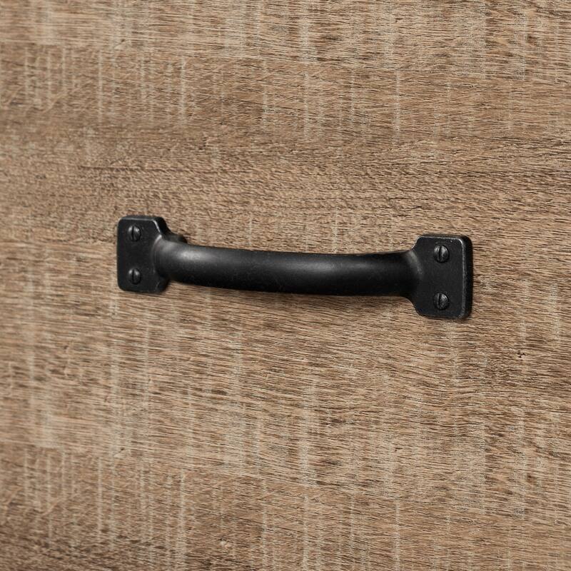 Home Office Desk with Keyboard Tray & Storage - Compact Computer Writing Desk for Small Spaces