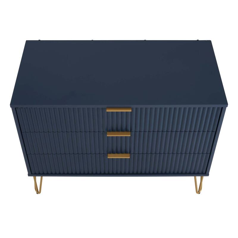Manhattan Comfort 2-Piece Dumbo Modern Multi Drawer Dresser Set