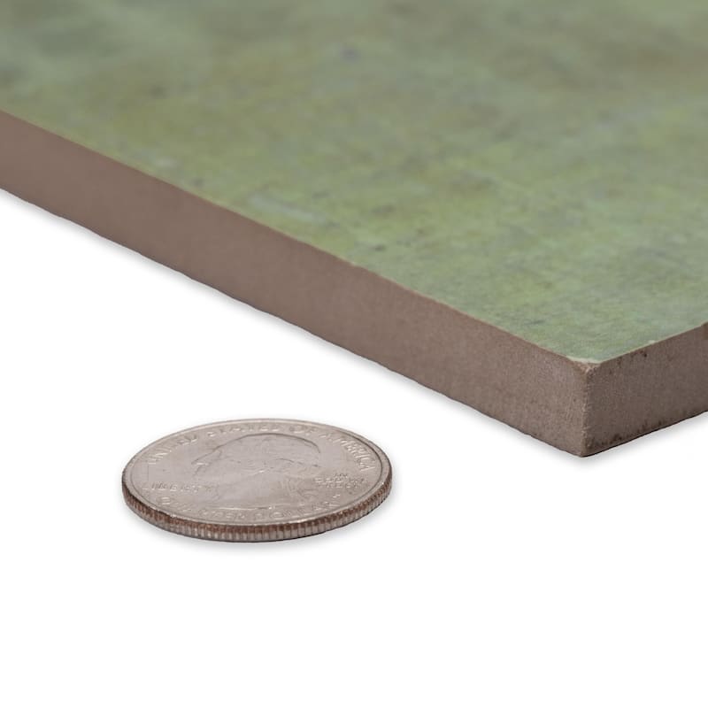 Merola Tile Fusione Reggia Green 23-1/2" x 23-1/2" Porcelain Floor and Wall Tile