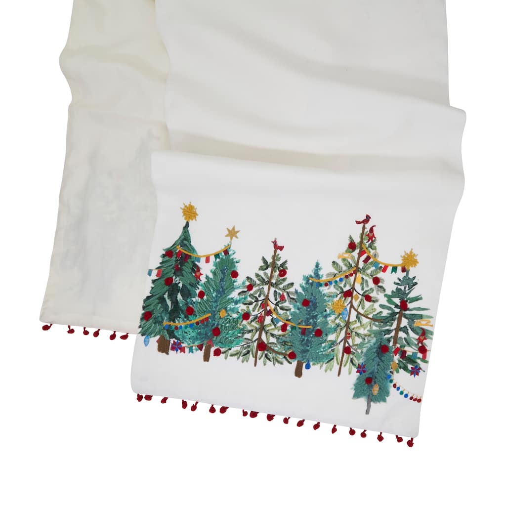 Christmas Trees Table Runner - 16"x72"