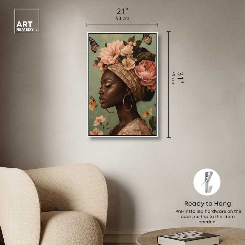 Dream Butterfly Passion Canvas by Art Remedy