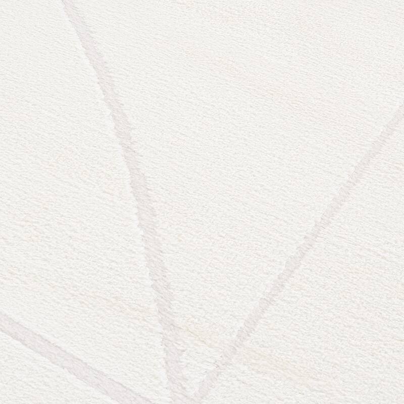 Mulan Ivory Moroccan Power-Loom Area Rug 2' x 3'