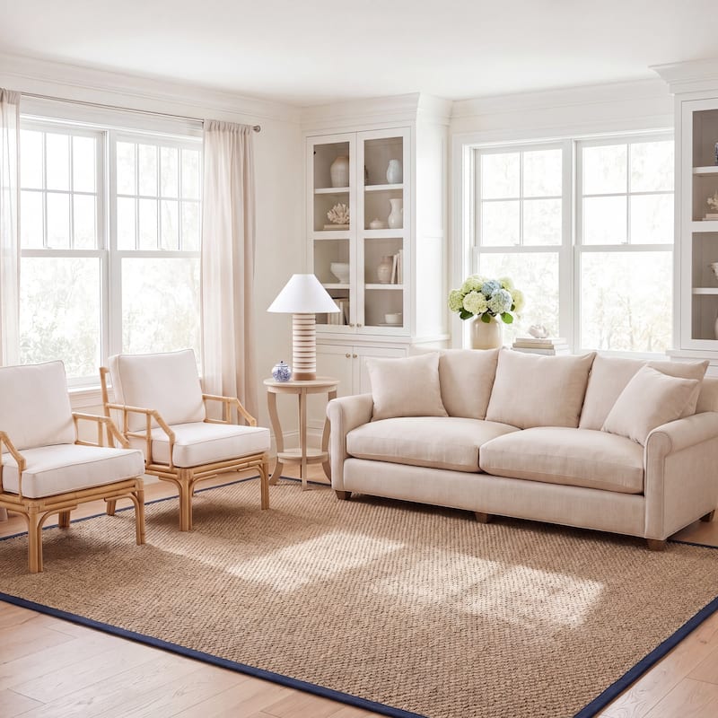 SAFAVIEH Natural Fiber Zymryd Basketweave Seagrass Rug