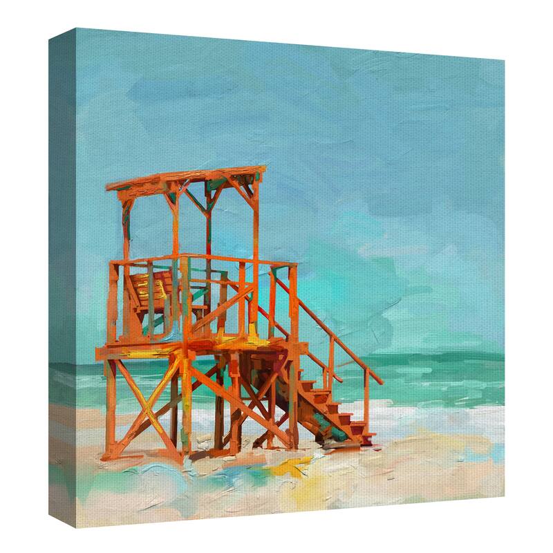 Lifeguard by Studio Arts Canvas Art Print