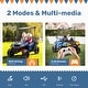 preview thumbnail 7 of 31, 24V Ride-On Car, 4WD UTV for Kids, Remote-Controlled Dump Truck, Removable Roof, 2-Seater, 3 Speeds, Bluetooth, Music Features