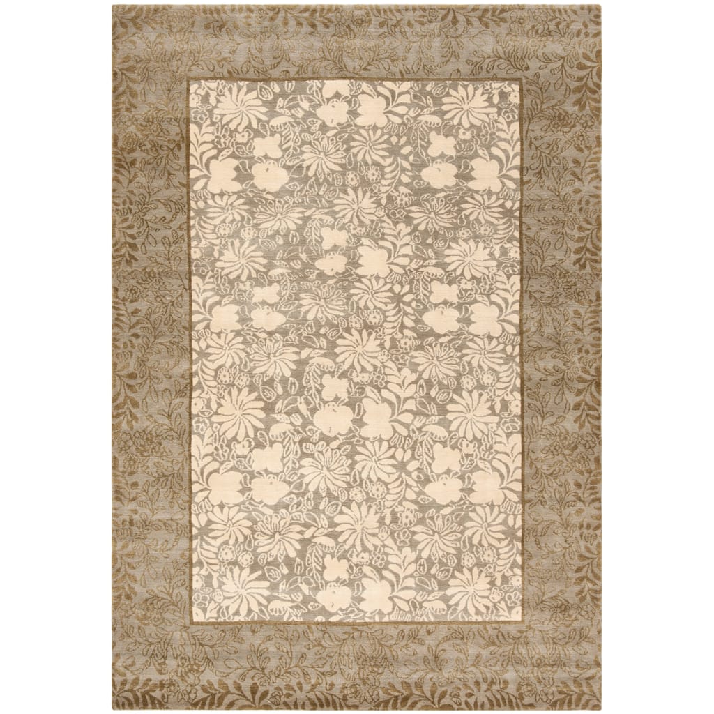 SAFAVIEH Couture Hand-knotted Lison Silk/ Wool Rug
