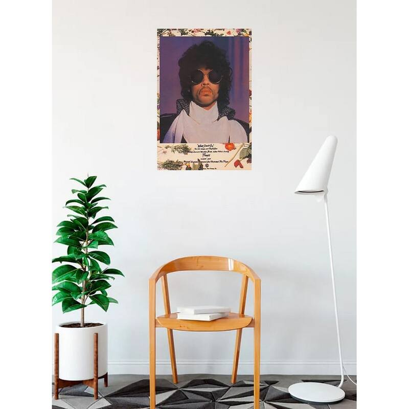 Prince When Doves Cry Art Poster - 24 x 36 Inch