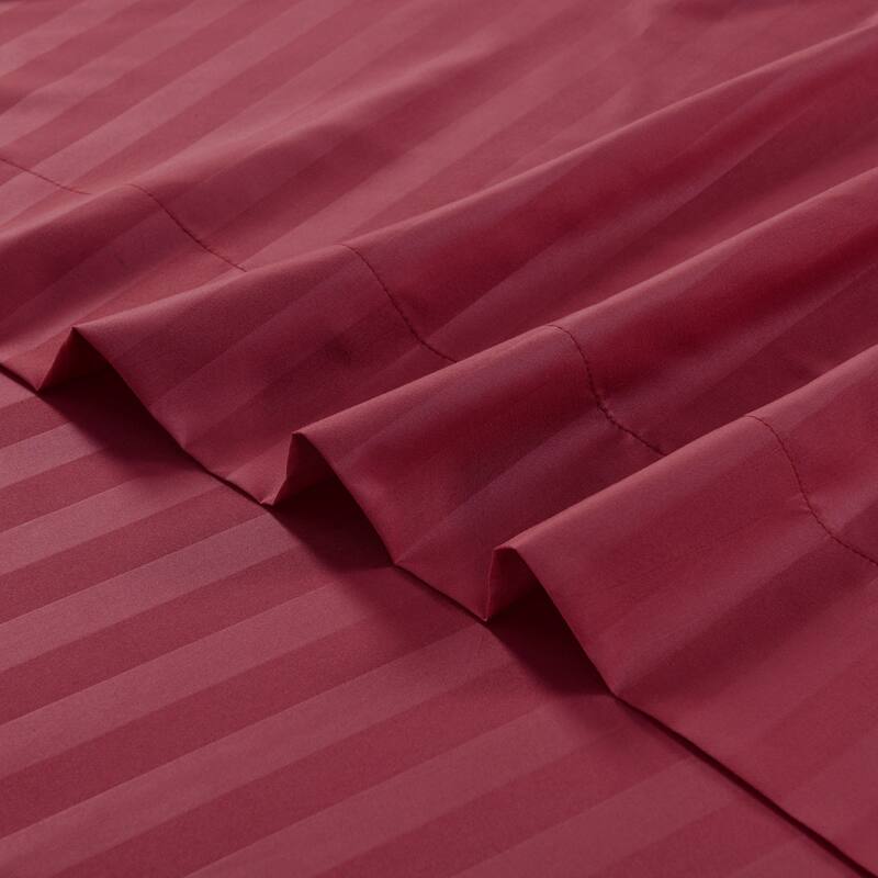 3/4 Pcs Luxury Stripe Bed Sheets Set
